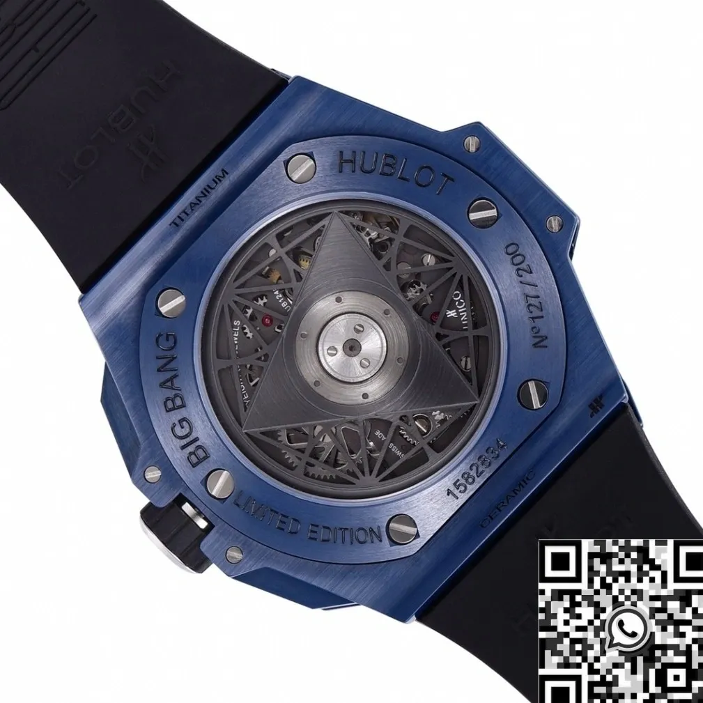 Hublot Big Bang Sang Bleu II 418.GX.5207.RX.MXM22 Blue Ceramics BBF Factory Minimalist 2672