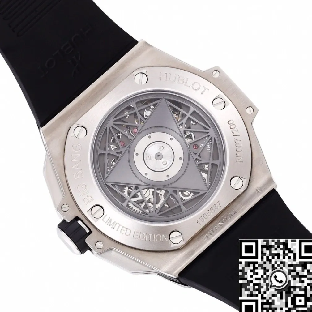 UrbanChic Hublot Big Bang Sang Bleu II 418.NX.2001.RX.MXM20 White Dial Watch BBF Factory 2676