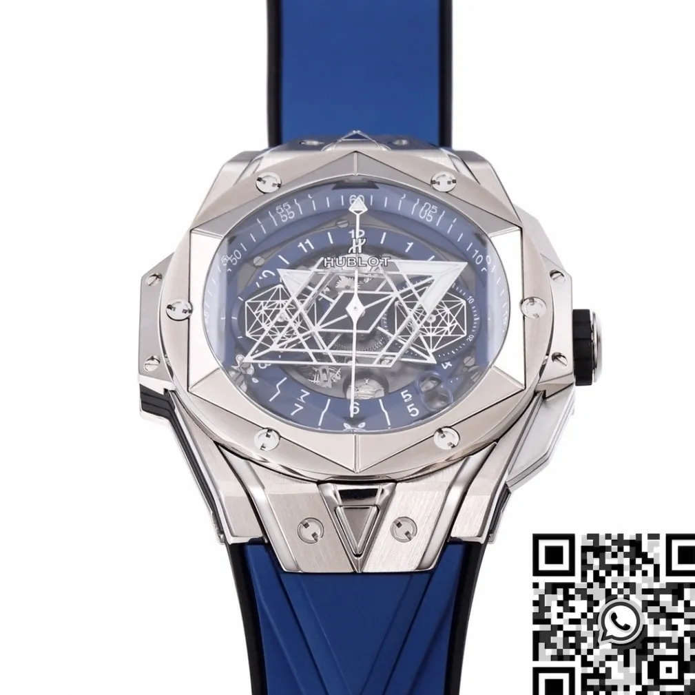 Hublot Big Bang Sang Bleu II 418.NX.5107.RX.MXM20 Blue Dial Watch BBF Factory Flexible 2675