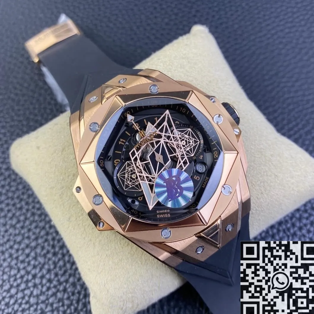 Packable Hublot Big Bang Sang Bleu II 418.OX.1108.RX.MXM19 Gold Watch BBF Factory 2684