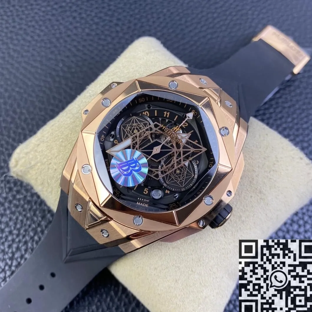 Packable Hublot Big Bang Sang Bleu II 418.OX.1108.RX.MXM19 Gold Watch BBF Factory 2684