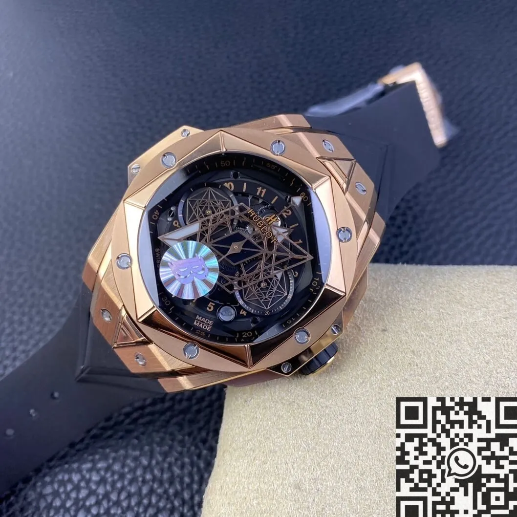 Packable Hublot Big Bang Sang Bleu II 418.OX.1108.RX.MXM19 Gold Watch BBF Factory 2684
