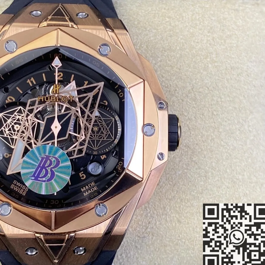 Packable Hublot Big Bang Sang Bleu II 418.OX.1108.RX.MXM19 Gold Watch BBF Factory 2684
