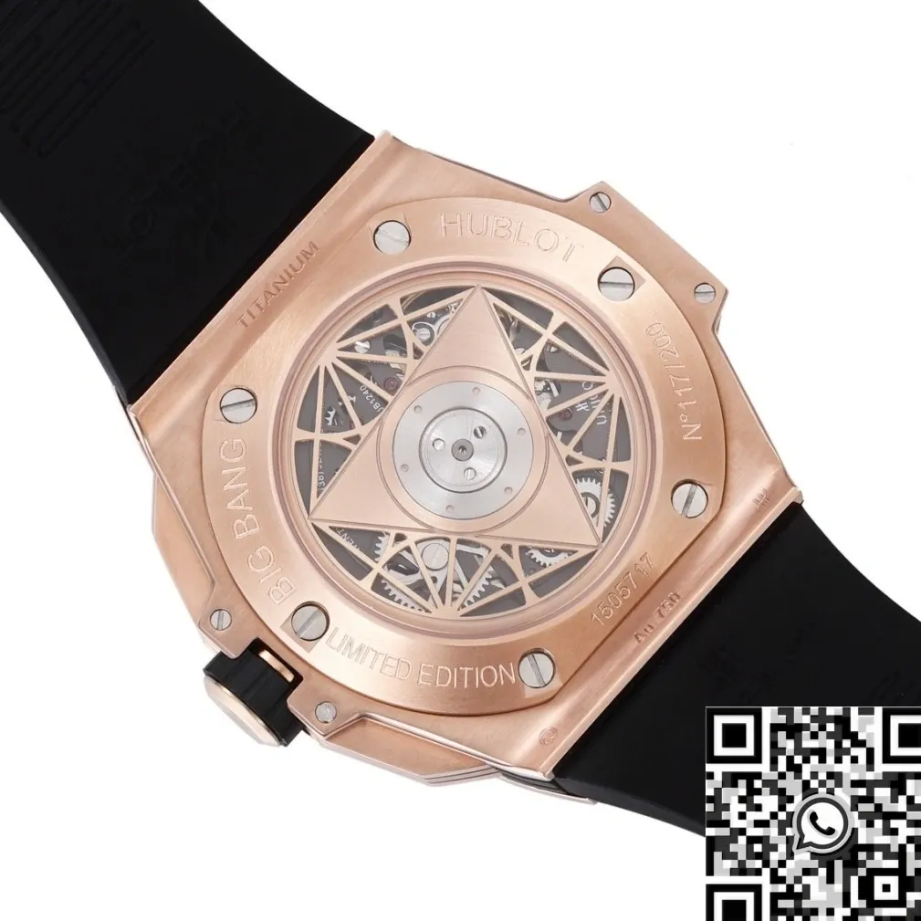 Cozy Hublot Big Bang Sang Bleu II 418.OX.5108.RX.MXM20 18K King Gold Blue Dial BBF Factory 2678