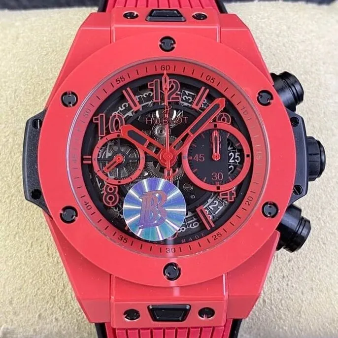 ZeroBulk Hublot Big Bang Unico 411.CF.8513.RX Red Ceramics Watch BBF Factory 2681