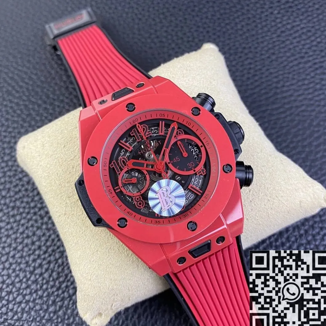 ZeroBulk Hublot Big Bang Unico 411.CF.8513.RX Red Ceramics Watch BBF Factory 2681