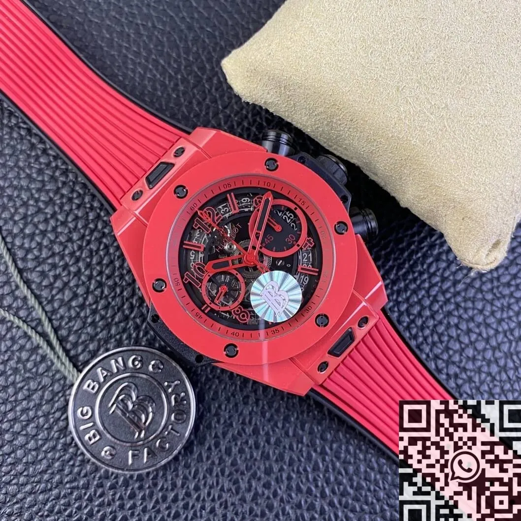 ZeroBulk Hublot Big Bang Unico 411.CF.8513.RX Red Ceramics Watch BBF Factory 2681