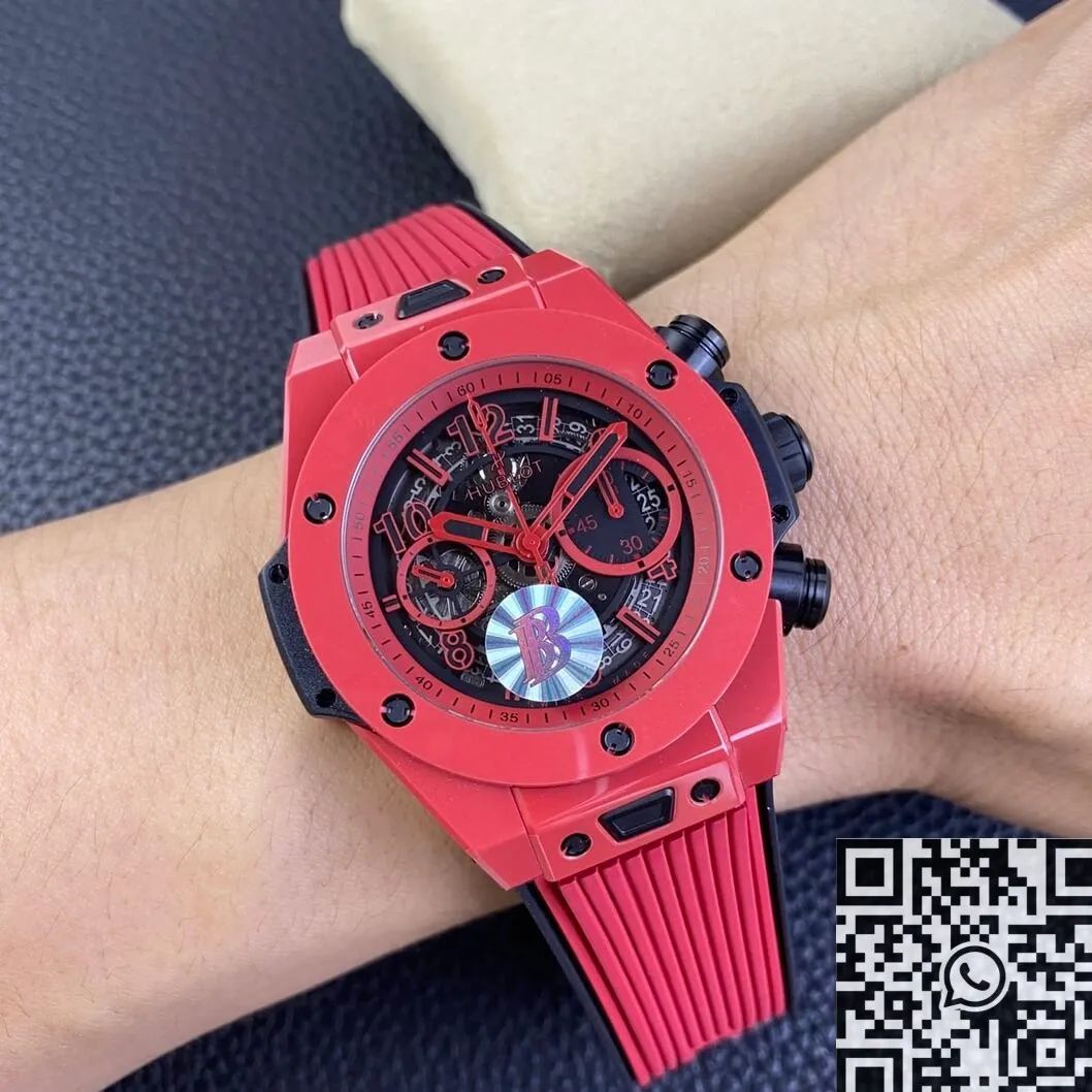 ZeroBulk Hublot Big Bang Unico 411.CF.8513.RX Red Ceramics Watch BBF Factory 2681