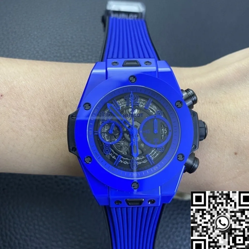Hublot Big Bang Unico 411.ES.5119.RX Blue Ceramics Watch BBF Factory Resilient 2686
