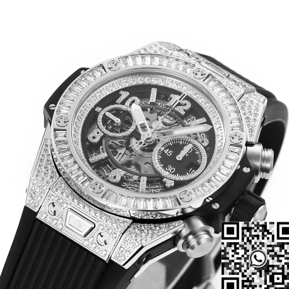 Hublot Big Bang Unico 421.NX.1170.RX.0904 Full Diamond Watch BBF Factory Flexible 2677