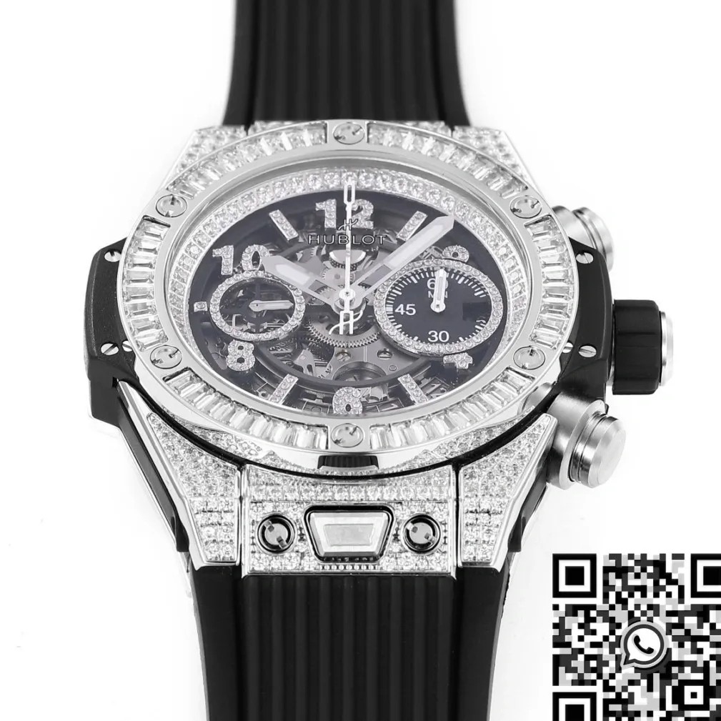 Hublot Big Bang Unico 421.NX.1170.RX.0904 Full Diamond Watch BBF Factory Flexible 2677