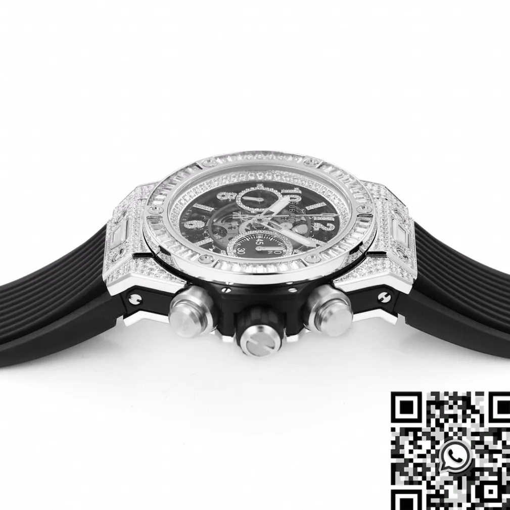 Hublot Big Bang Unico 421.NX.1170.RX.0904 Full Diamond Watch BBF Factory Flexible 2677