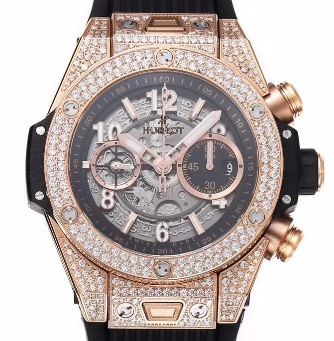 FlexibleFit Hublot Big Bang Unico 421.OX.1180.RX.1704 Watch BBF Factory 2682