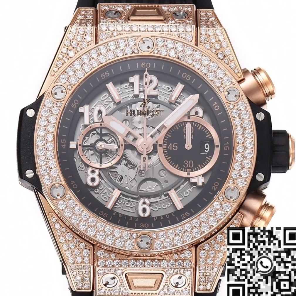 FlexibleFit Hublot Big Bang Unico 421.OX.1180.RX.1704 Watch BBF Factory 2682