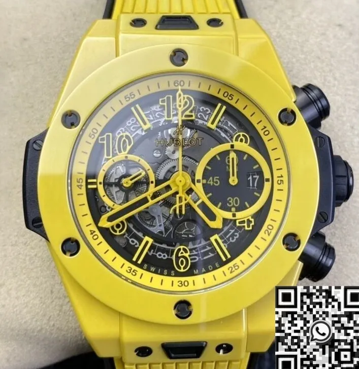 Hublot Big Bang Unico 441.CY.471Y.RX Yellow Ceramics Watch BBF Factory Affordable 2692