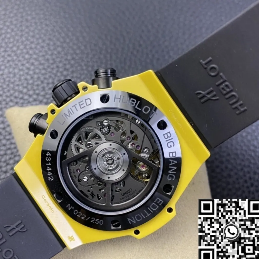 Hublot Big Bang Unico 441.CY.471Y.RX Yellow Ceramics Watch BBF Factory Affordable 2692