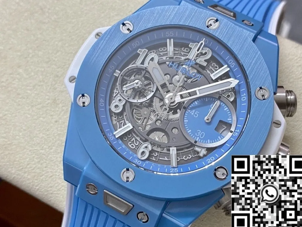 Unique Hublot Big Bang Unico 441.EX.5120.RX Light Blue Watch BBF Factory 2694