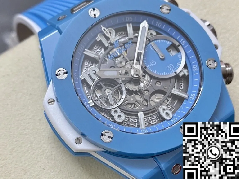 Unique Hublot Big Bang Unico 441.EX.5120.RX Light Blue Watch BBF Factory 2694