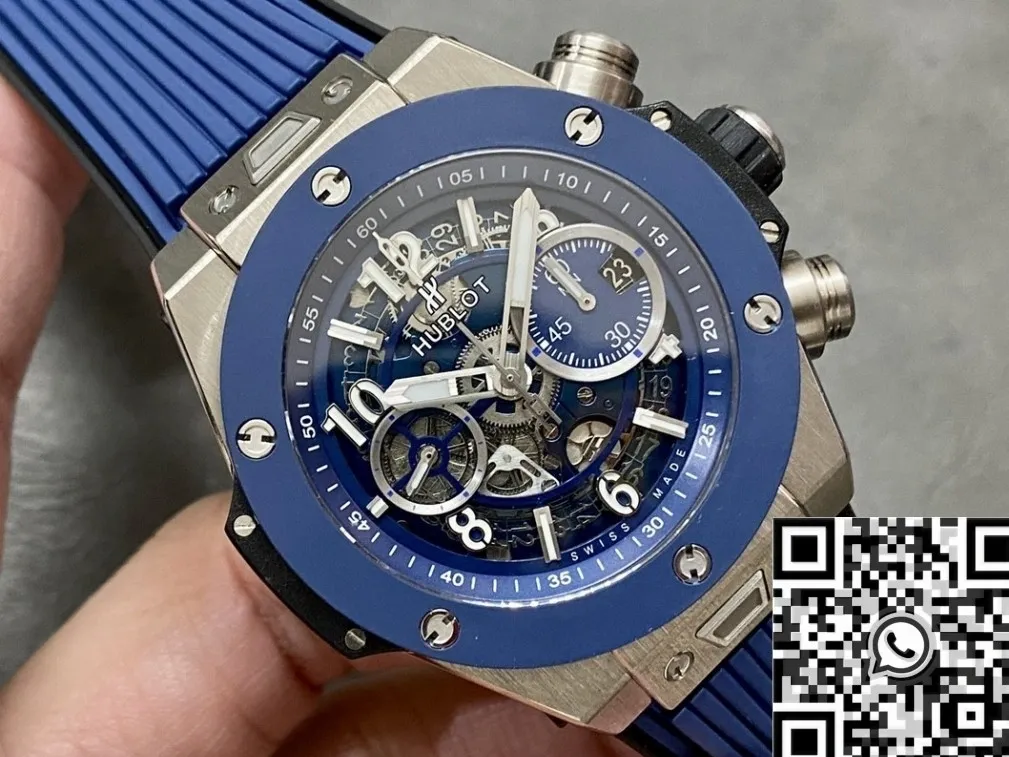 Durable Hublot Big Bang Unico 441.NL.5171.RX Blue Ceramic Watch BBF Factory 2695