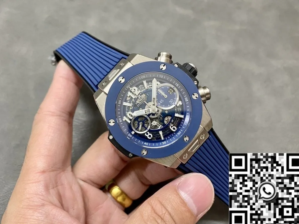 Durable Hublot Big Bang Unico 441.NL.5171.RX Blue Ceramic Watch BBF Factory 2695