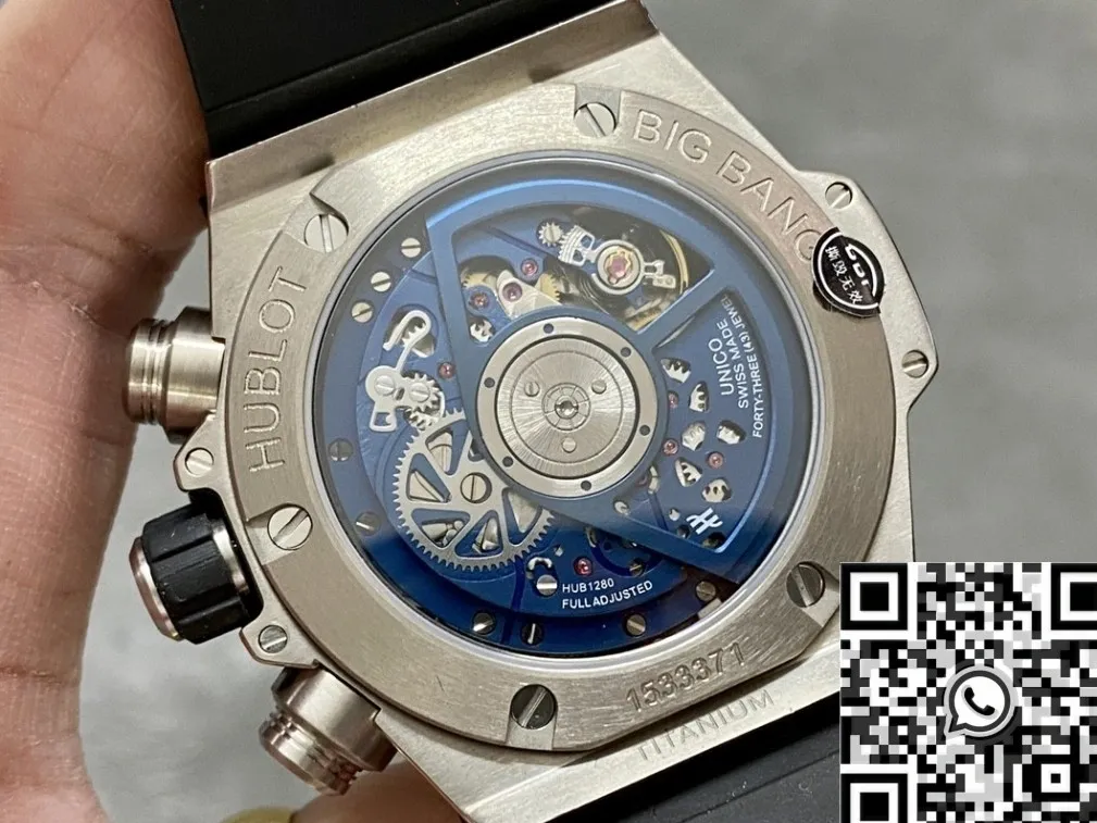 Durable Hublot Big Bang Unico 441.NL.5171.RX Blue Ceramic Watch BBF Factory 2695