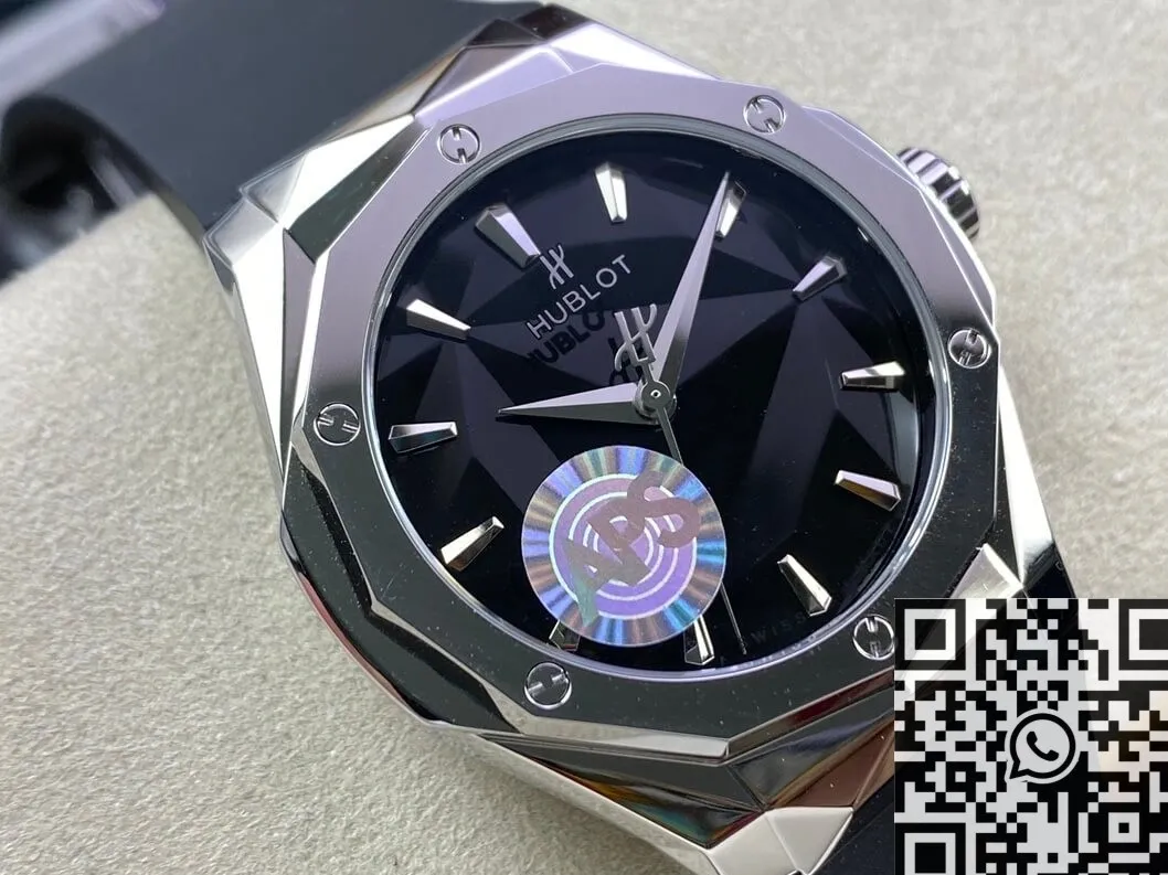 SmoothTexture Hublot  Fusion 550.NS.1800.RX.ORL19 Black Dial Watch APS Factory 2022