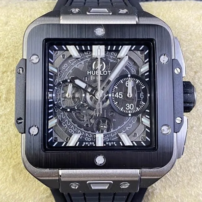 UrbanChic Hublot Square Bang Unico 821.NM.0170.RX Ceramics Watch BBF Factory 2696