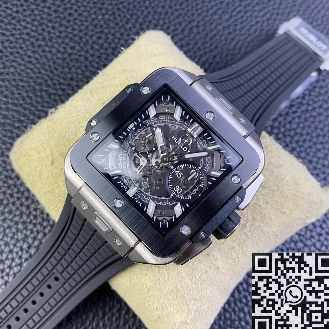UrbanChic Hublot Square Bang Unico 821.NM.0170.RX Ceramics Watch BBF Factory 2696