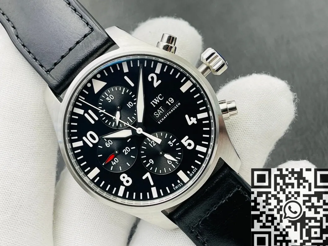 WellDesigned IWC Pilot IW377709 Black Dial Watch ZF Factory 2221