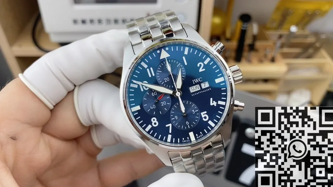 Modern IWC Pilot IW377717 Blue Dial Watch ZF Factory 2224