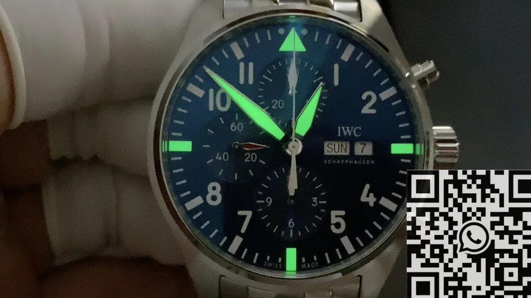 Modern IWC Pilot IW377717 Blue Dial Watch ZF Factory 2224