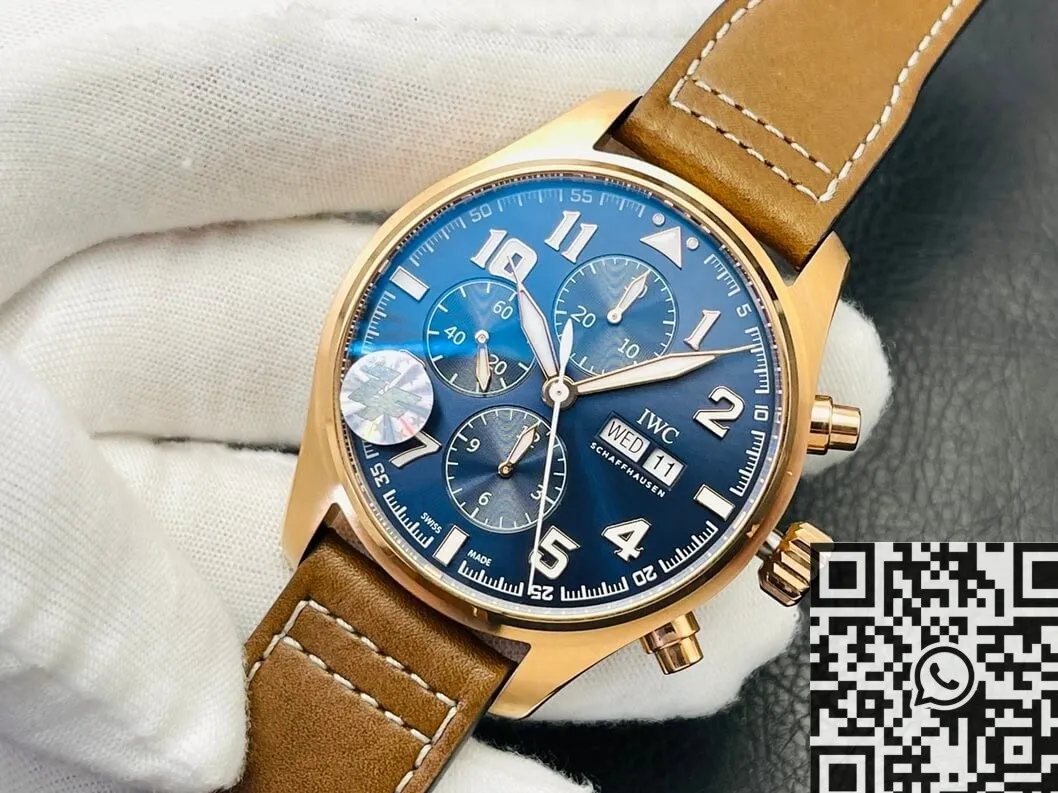 IWC Pilot IW377721 Red Gold Watch ZF Factory Functional 2225