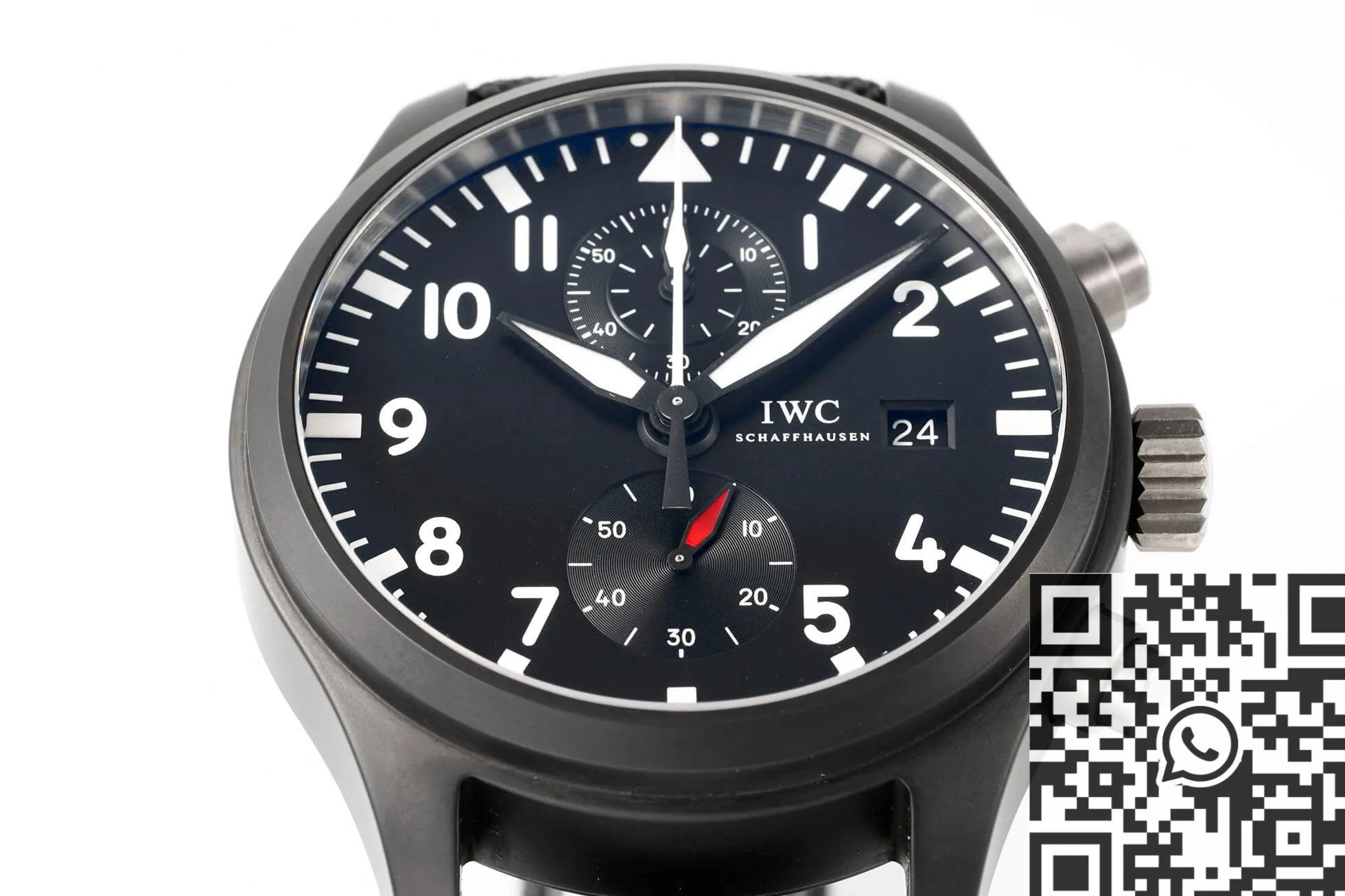 IWC Pilot IW389001 Black Dial Watch APS Factory WaterResistant 2026
