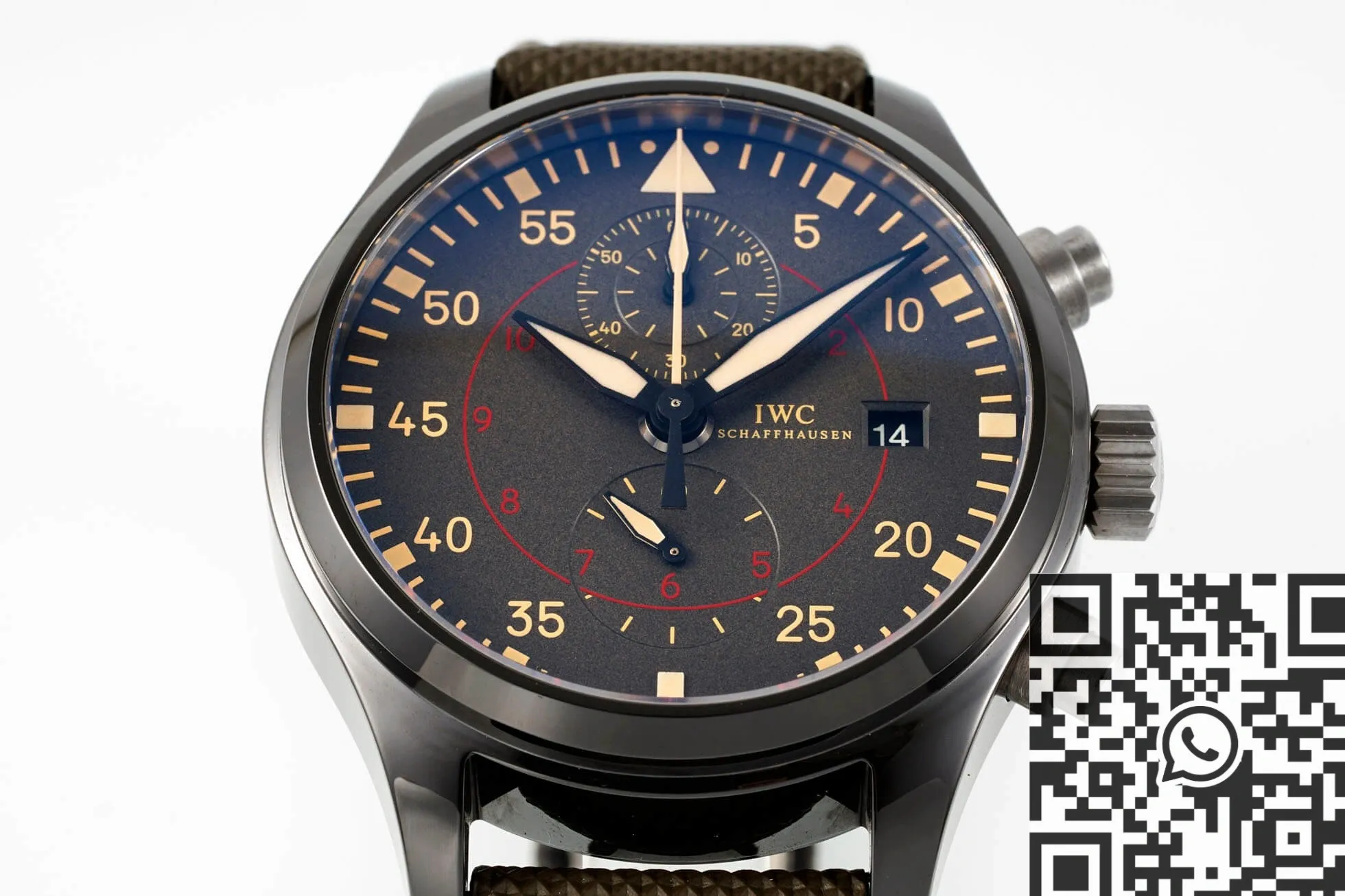 IWC Pilot IW389002 Dark Gray Dial Watch APS Factory ComfortFit 2028