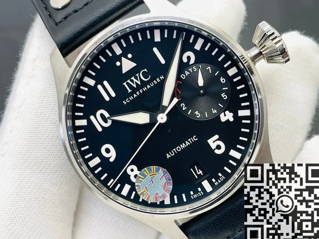 Modern IWC Pilot IW501001 Black Dial Size 46mm Watch ZF Factory 2226