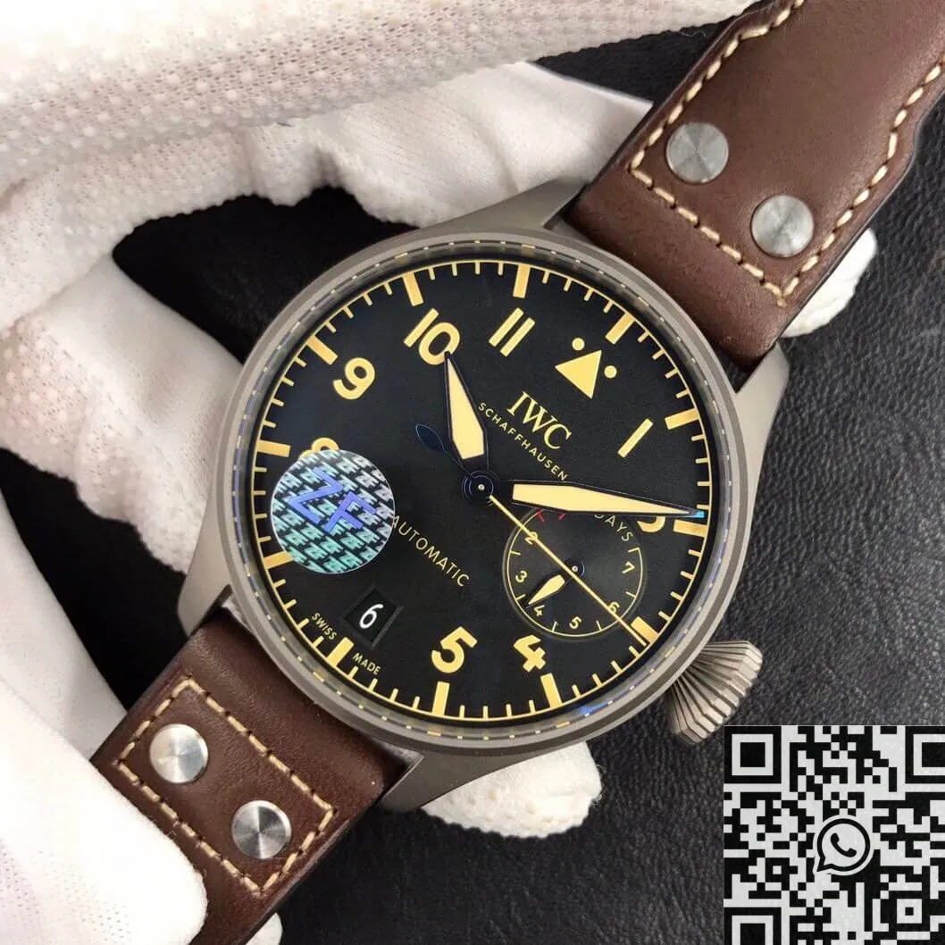 IWC Pilot IW501004 Titanium Case Size 46mm Watch ZF Factory FreshLook 2227