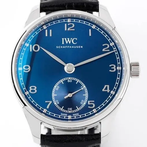 Sporty IWC Portugieser IW358305 Blue Dial Watch ZF Factory 2233