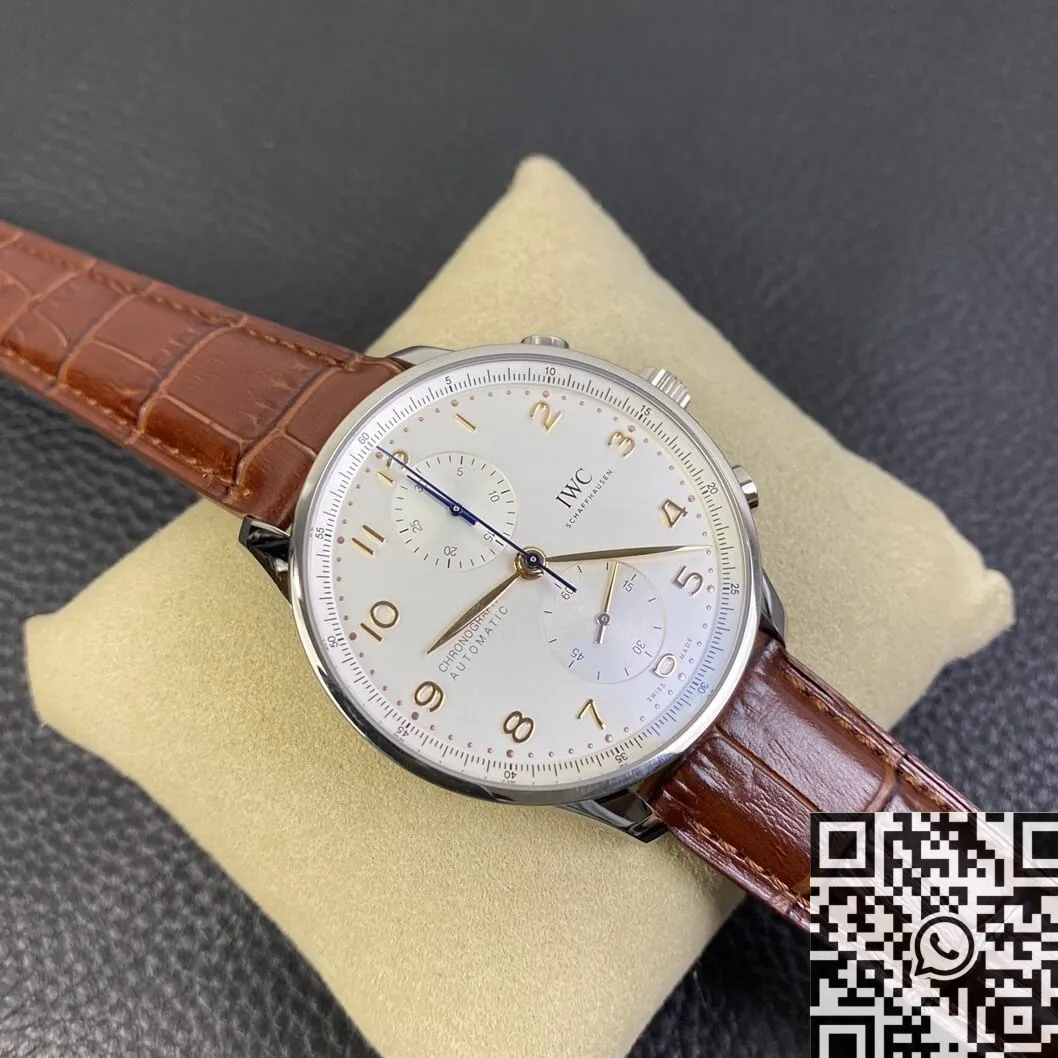 Refined IWC Portugieser IW371445 Silver Dial Watch ZF Factory 2234