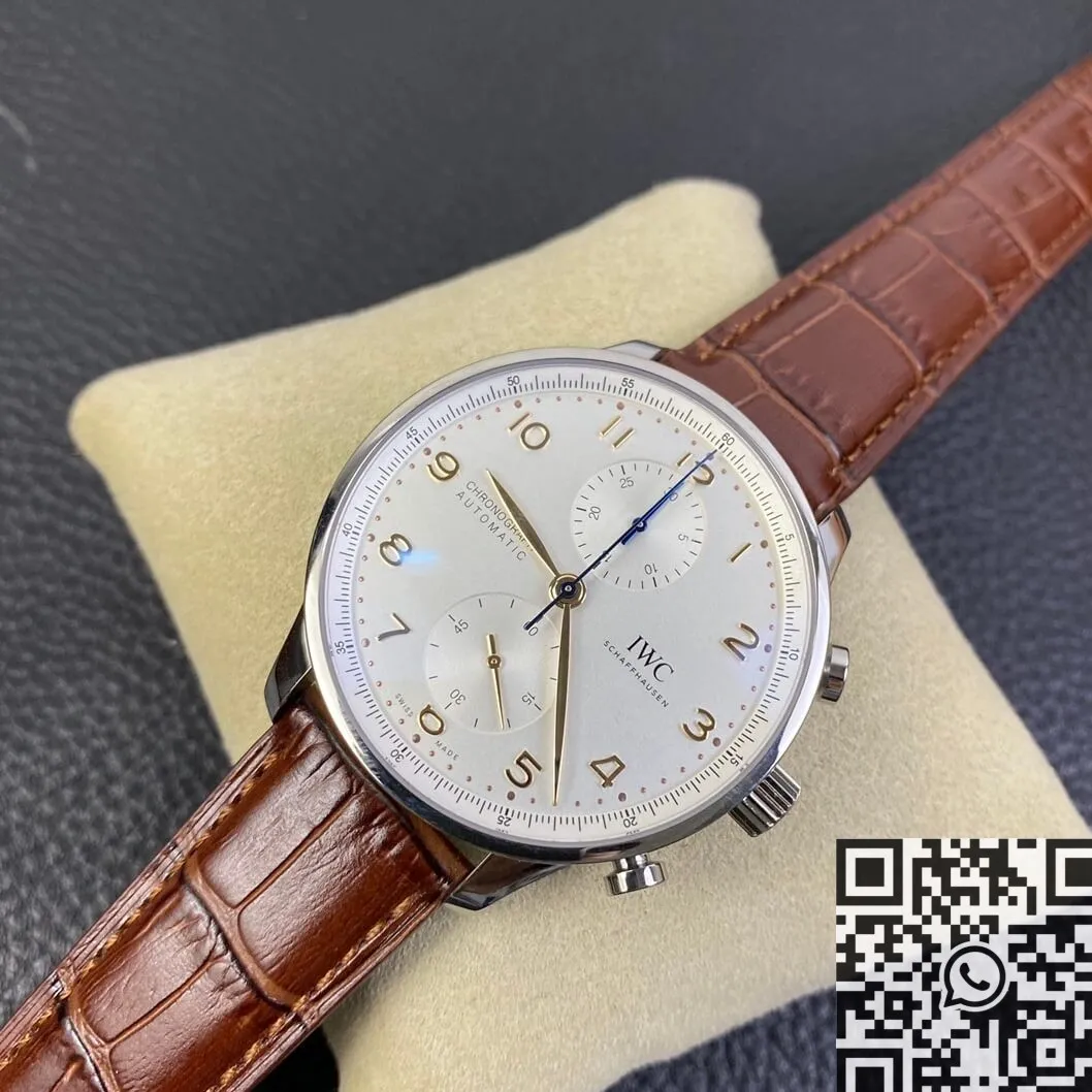 Refined IWC Portugieser IW371445 Silver Dial Watch ZF Factory 2234