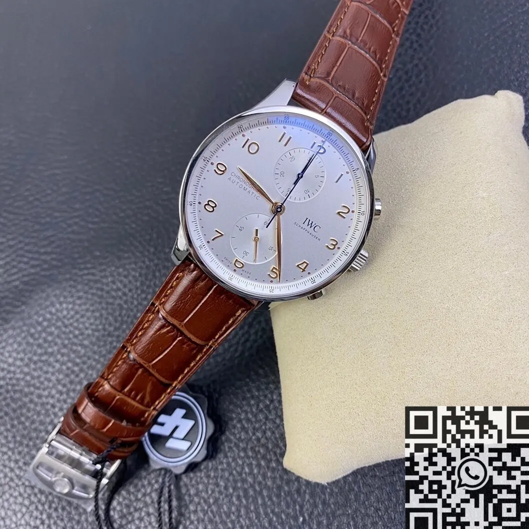 Refined IWC Portugieser IW371445 Silver Dial Watch ZF Factory 2234