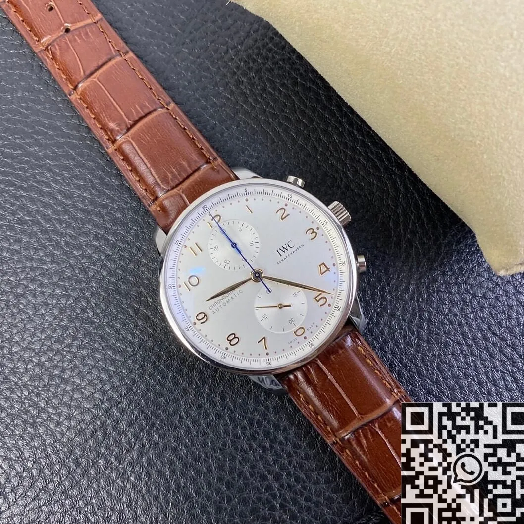 Refined IWC Portugieser IW371445 Silver Dial Watch ZF Factory 2234