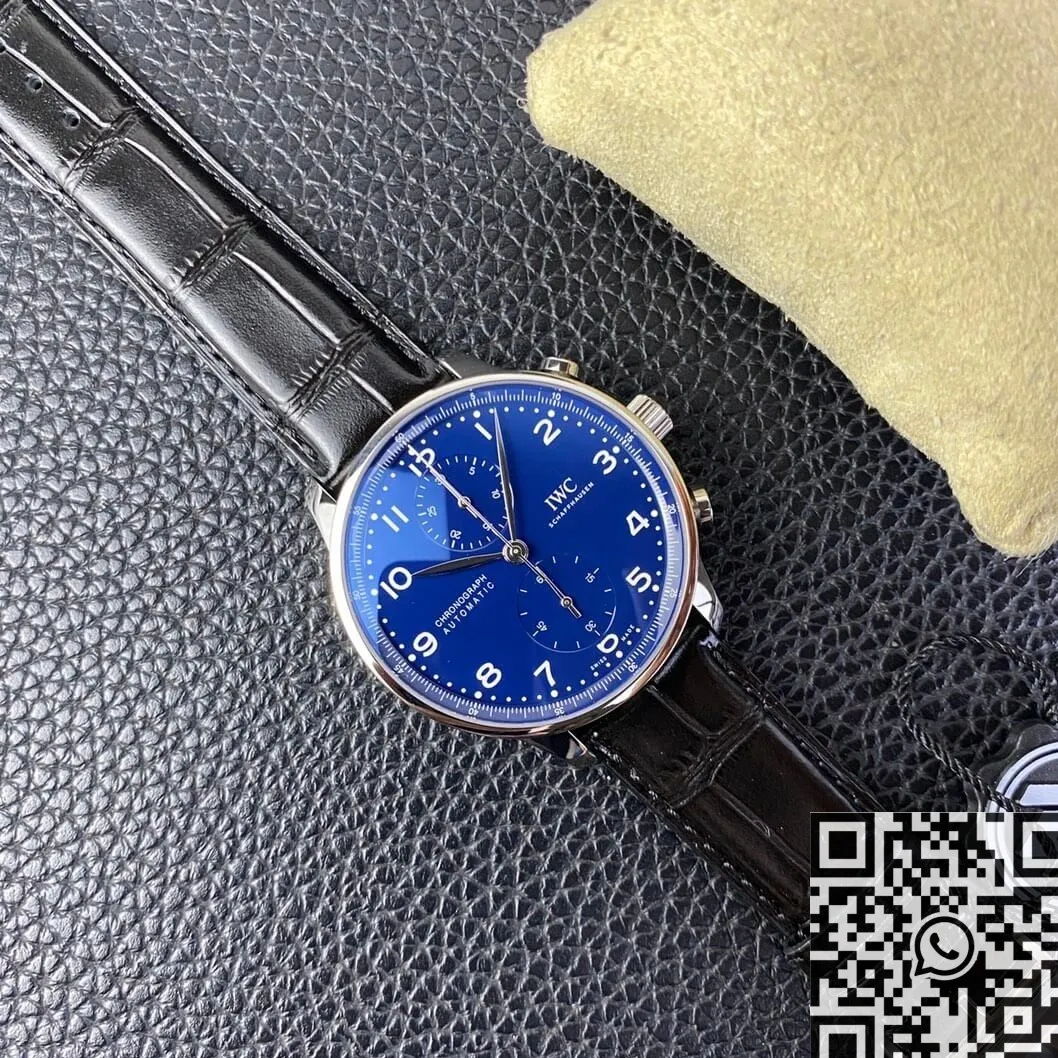 Tailored IWC Portugieser IW371491 Blue Panda Plate Watch ZF Factory 2232