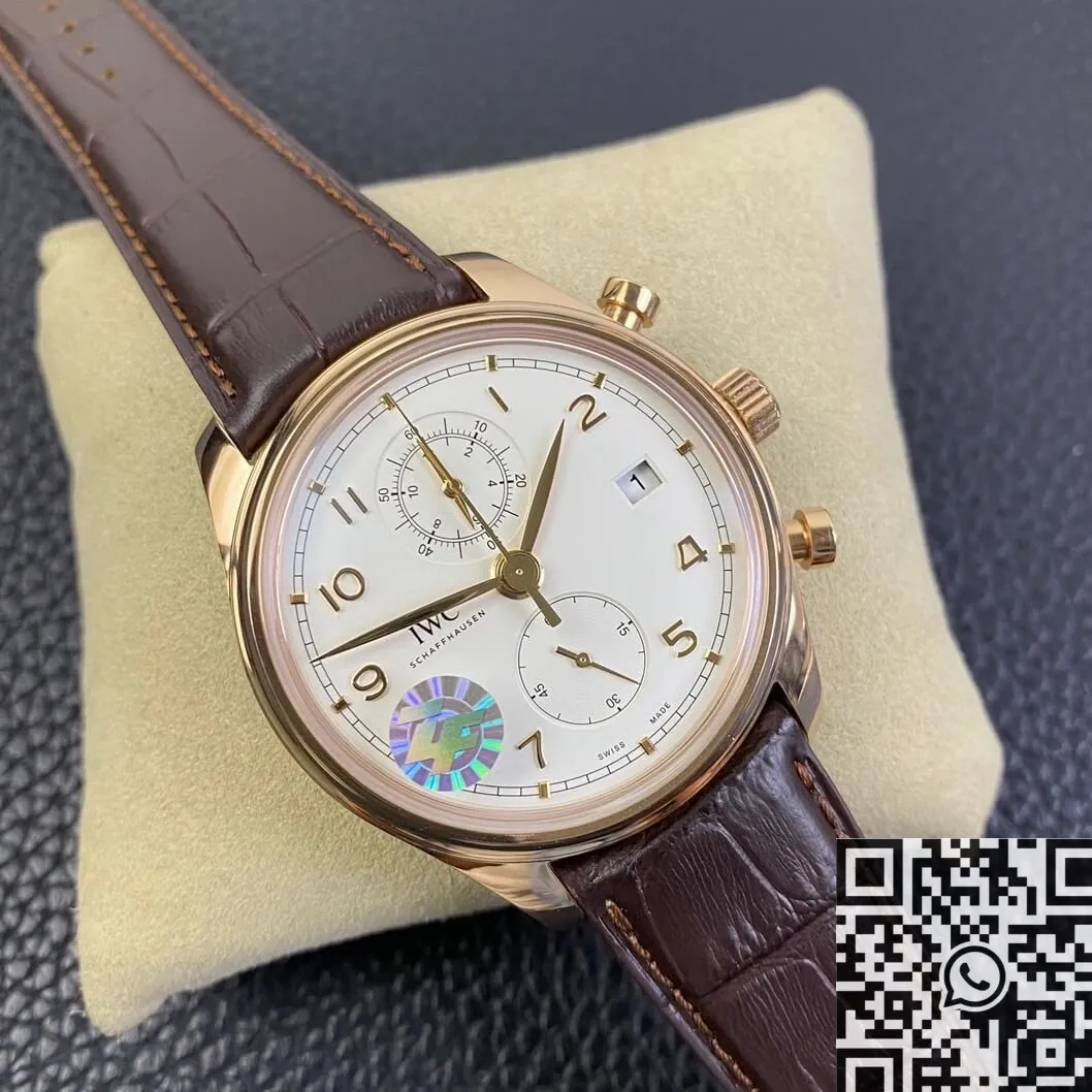 Supportive IWC Portugieser IW390301 Gold Watches ZF Factory 2235
