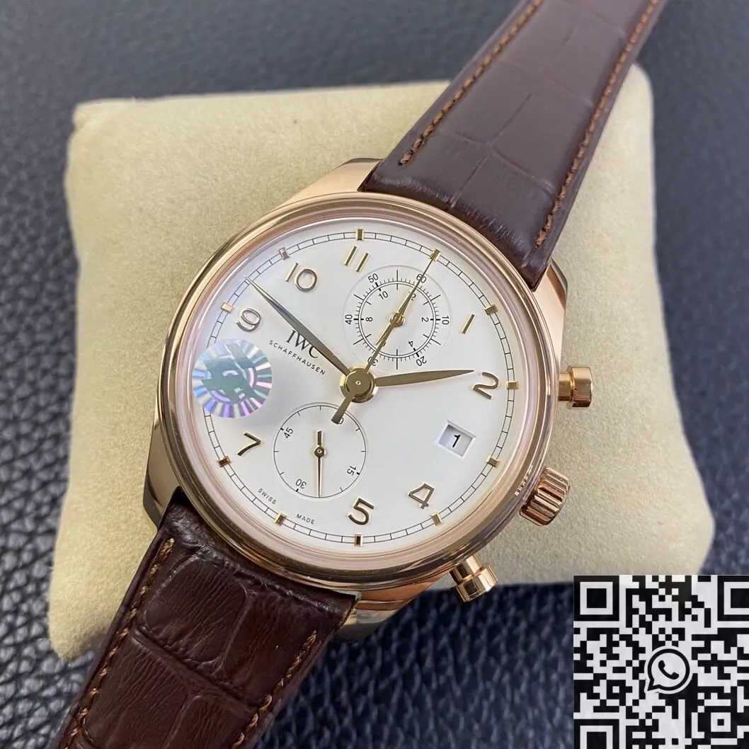 Supportive IWC Portugieser IW390301 Gold Watches ZF Factory 2235