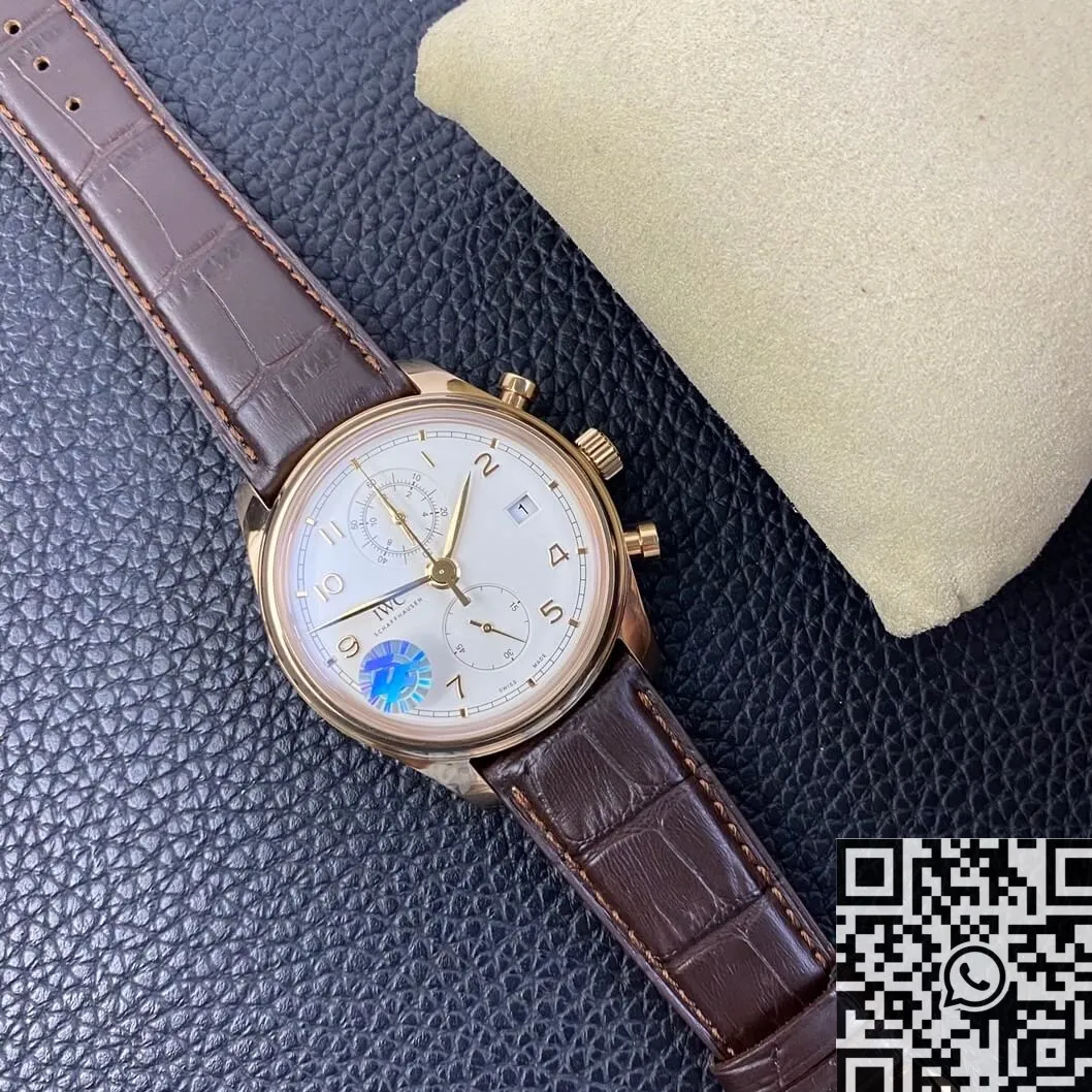 Supportive IWC Portugieser IW390301 Gold Watches ZF Factory 2235