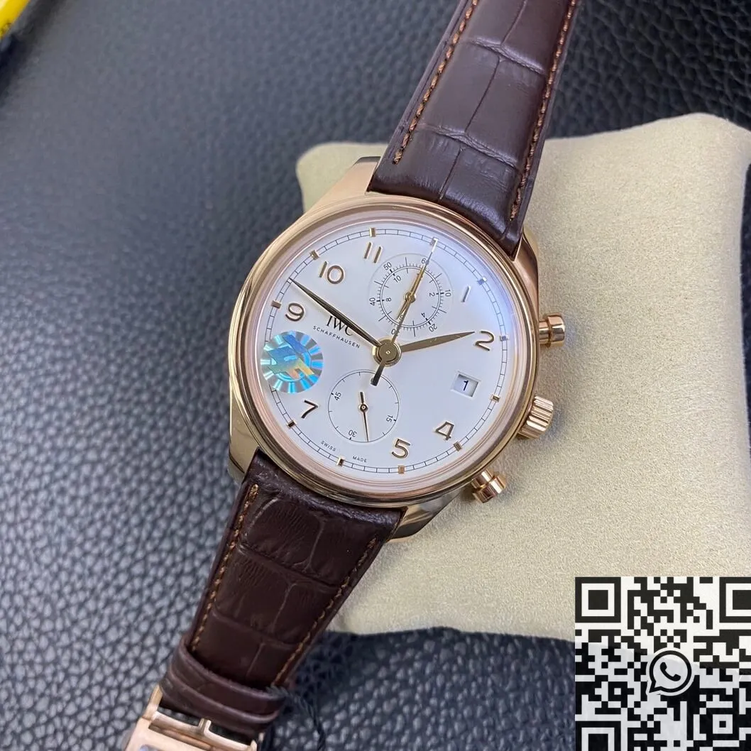 Supportive IWC Portugieser IW390301 Gold Watches ZF Factory 2235