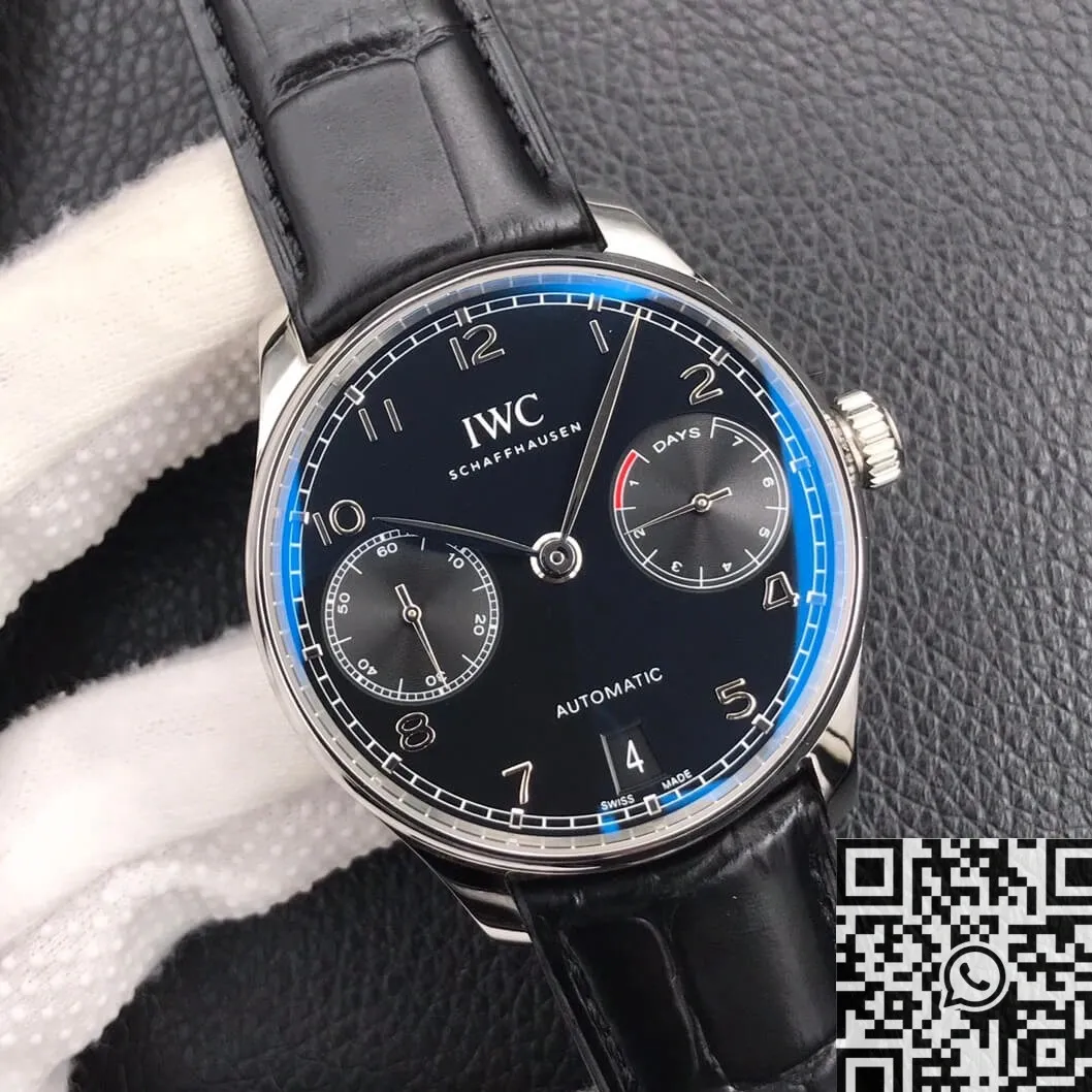 TopPick IWC Portugieser IW500109 Black Dial Watch ZF Factory 2238