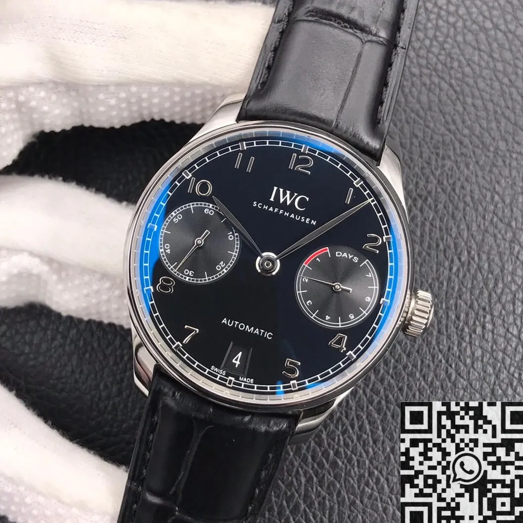 TopPick IWC Portugieser IW500109 Black Dial Watch ZF Factory 2238