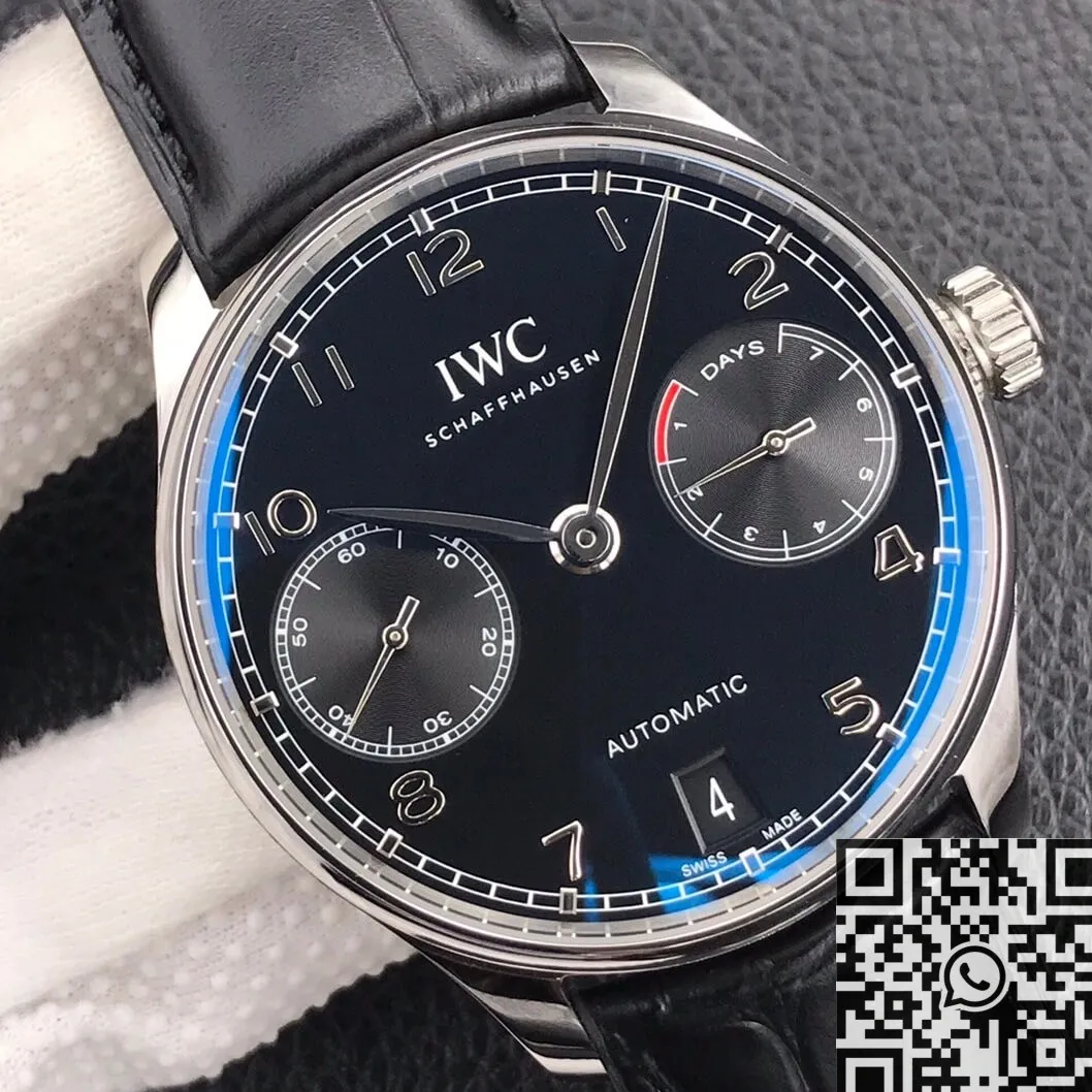 TopPick IWC Portugieser IW500109 Black Dial Watch ZF Factory 2238