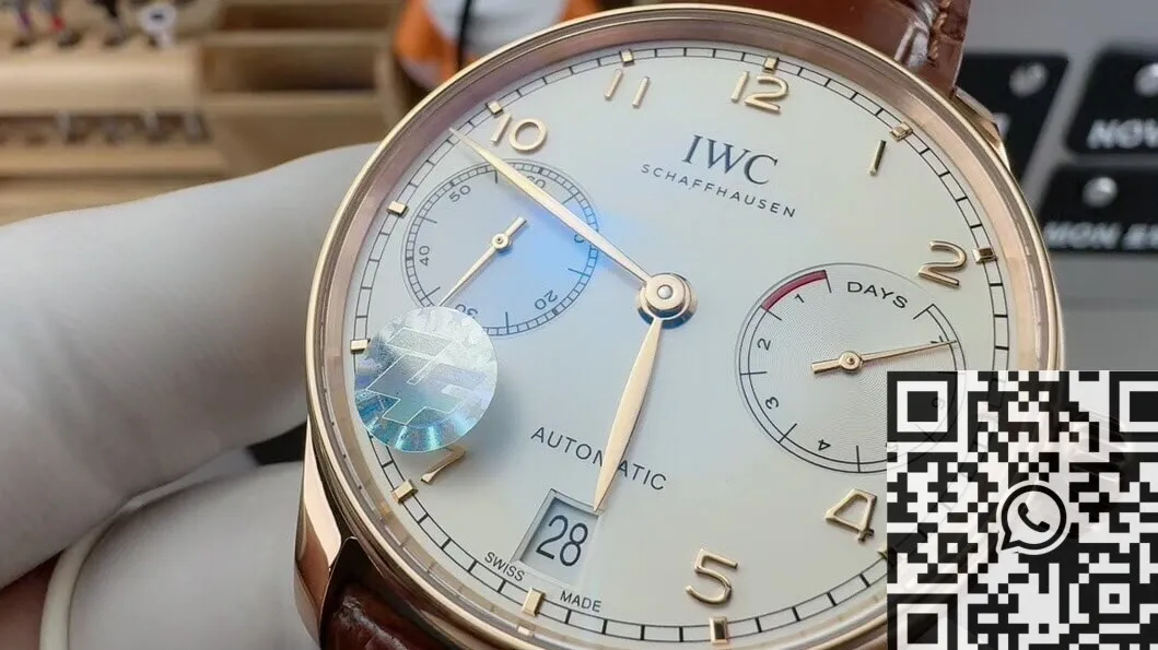 IWC Portugieser IW500701 Brown Srap Watch ZF Factory FastDry 2240